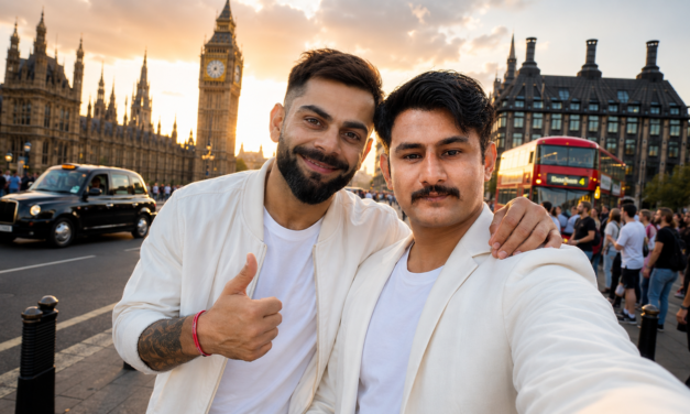 Ultra Realistic Virat Kohli Selfie