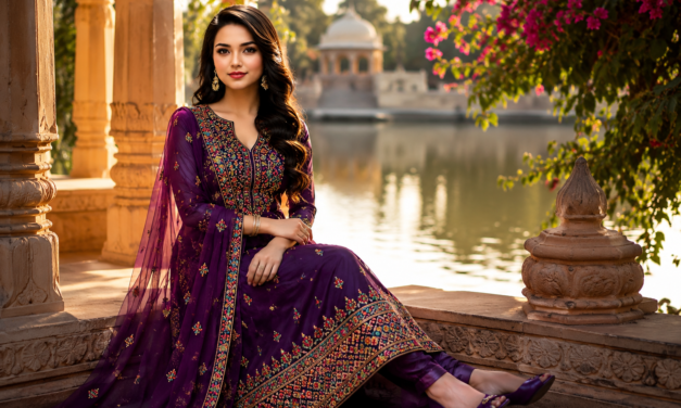 Royal Pakistani Suit AI Prompt