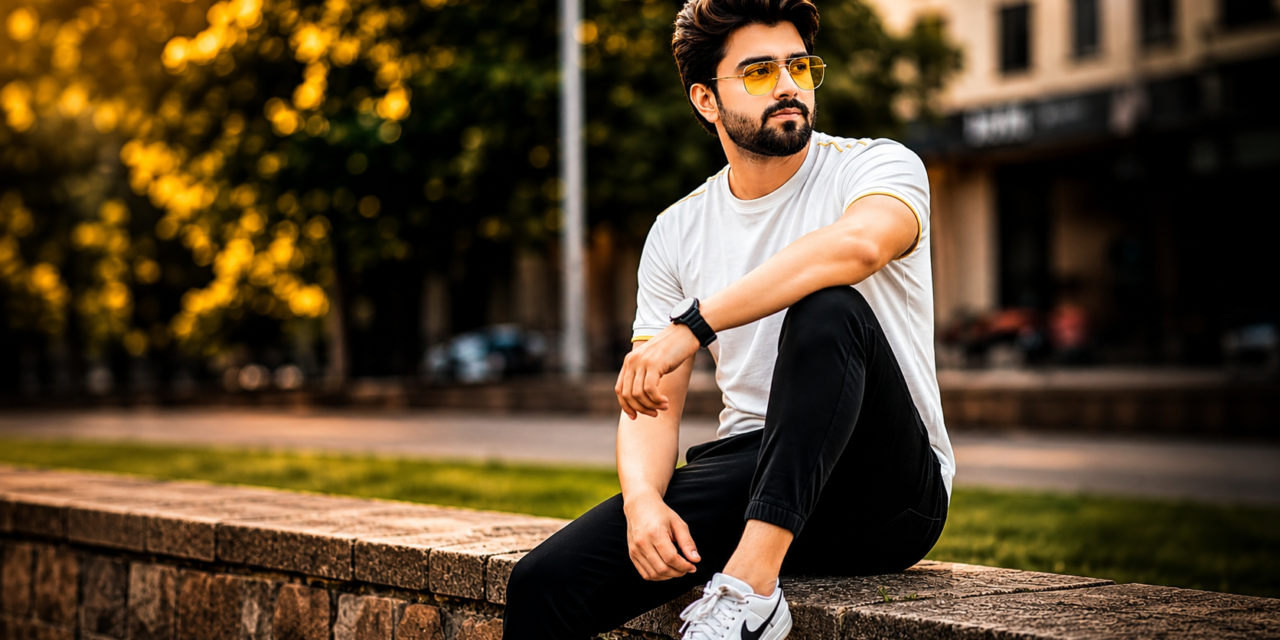 Golden Hour Outdoor AI Prompt