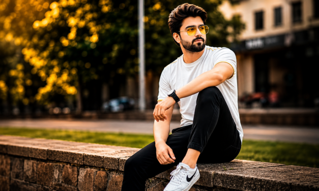 Golden Hour Outdoor AI Prompt