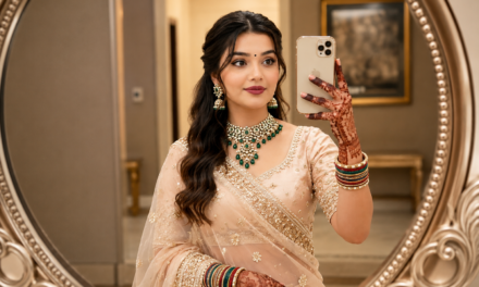 Bridal Mirror Selfie