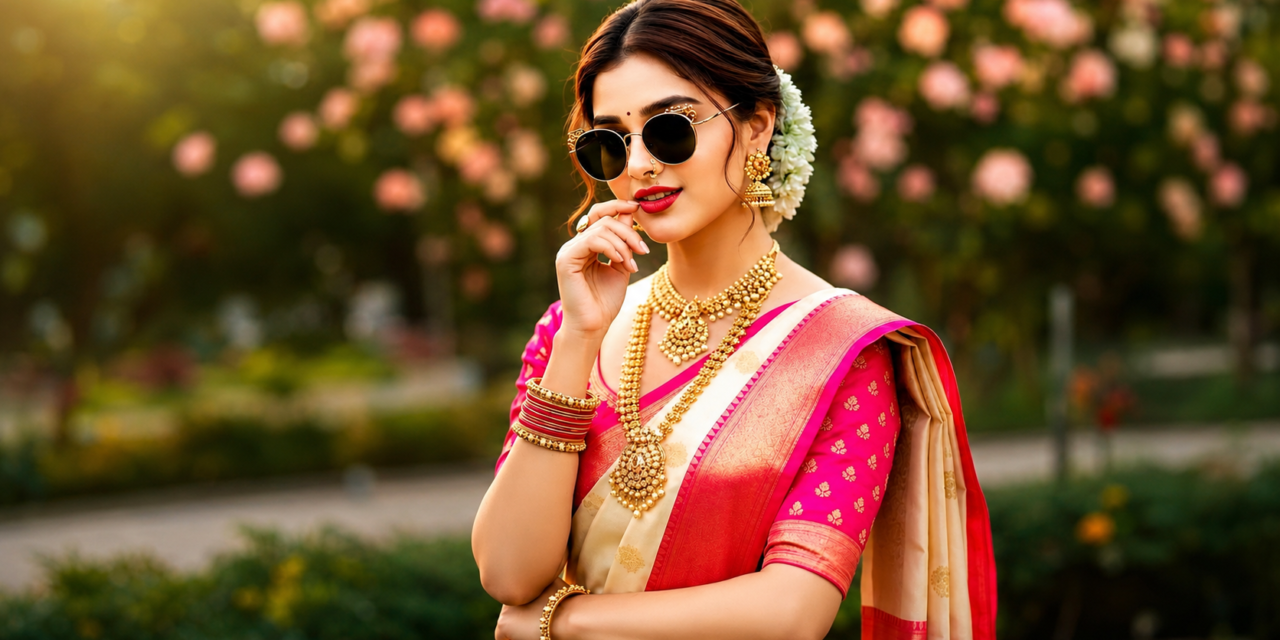 Traditional Saree AI Prompt