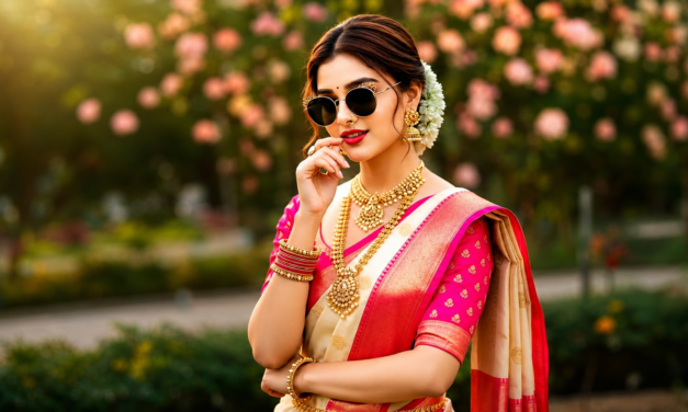 Traditional Saree AI Prompt