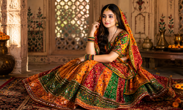 Royal Rajasthani Lehenga AI Prompt
