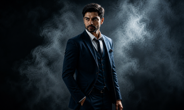 Cinematic Business Portrait AI Prompt