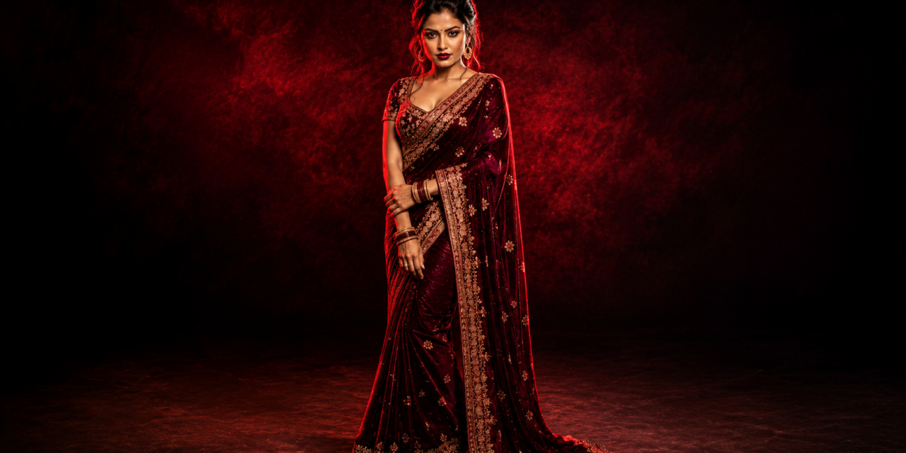 Elegant Saree AI Prompt
