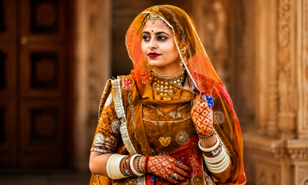Royal Rajasthani Bridal Prompt