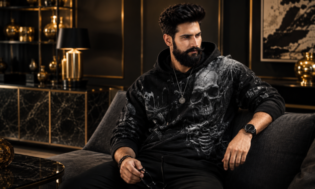 Ultra Realistic Luxury Hoodie Portrait