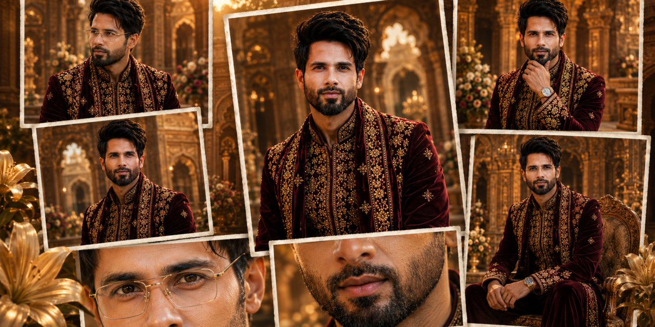 Ultra Realistic Royal Collage Portrait