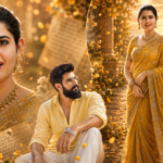 Ultra Realistic Golden Couple Collage