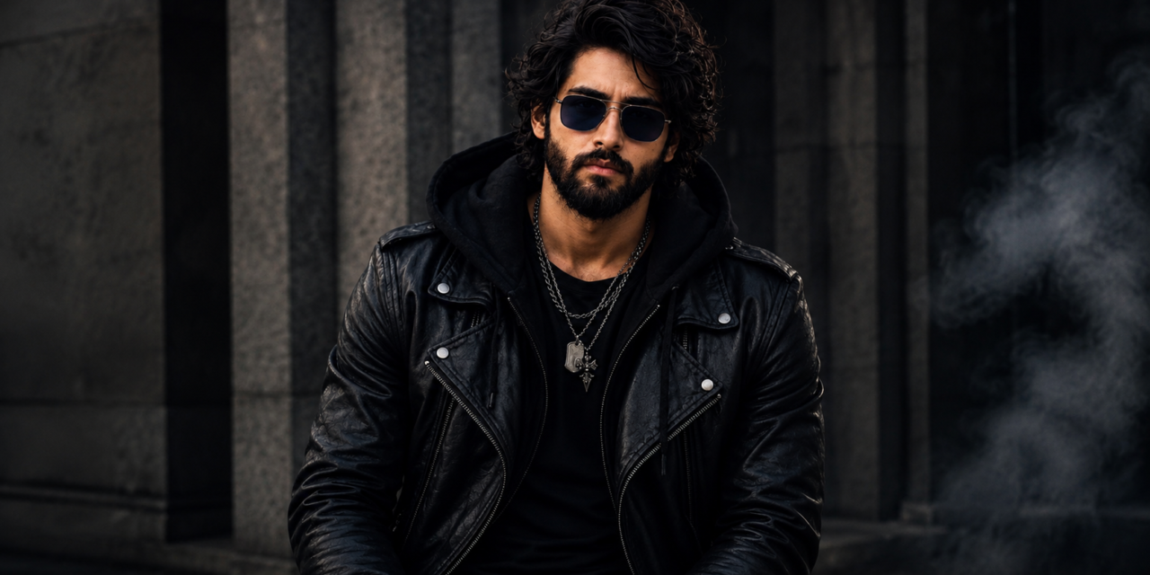 Ultra Realistic Luxury Biker Portrait