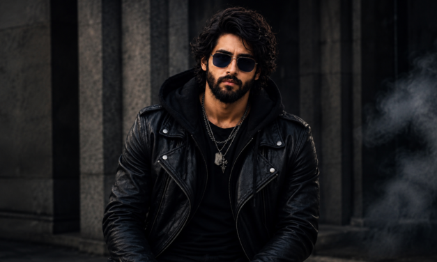 Ultra Realistic Luxury Biker Portrait