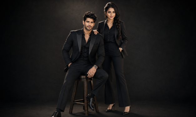 Ultra Realistic Luxury Couple Portrait