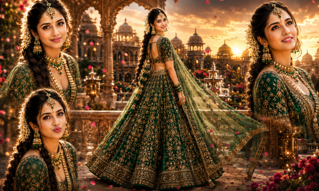 Ultra Realistic Royal Bridal Collage Prompt