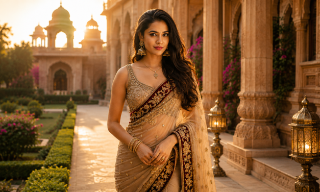 Indian Saree AI Photo Editing Prompt