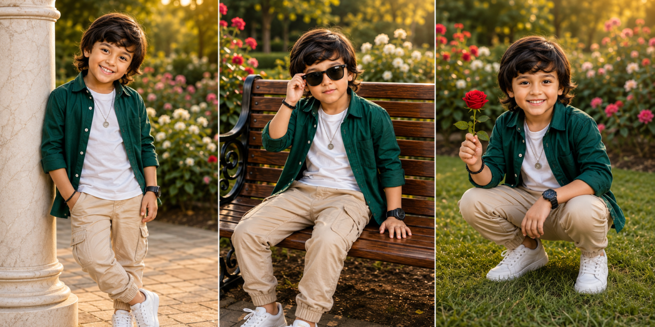 Stylish Boy AI Photo Editing Prompt
