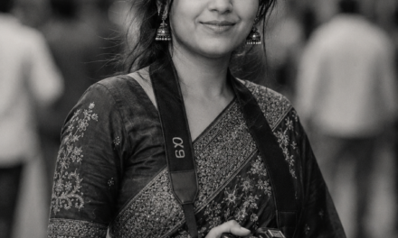 Cinematic Monochrome Street Portrait