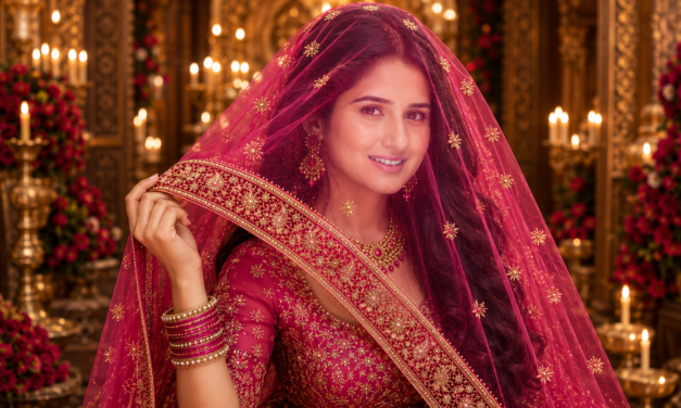 Bridal Ghunghat AI Photo Editing Prompt with Face Lock