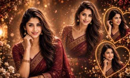 Indian Saree AI Photo Editing Prompt with Face Lock