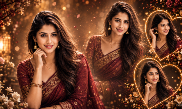Indian Saree AI Photo Editing Prompt with Face Lock