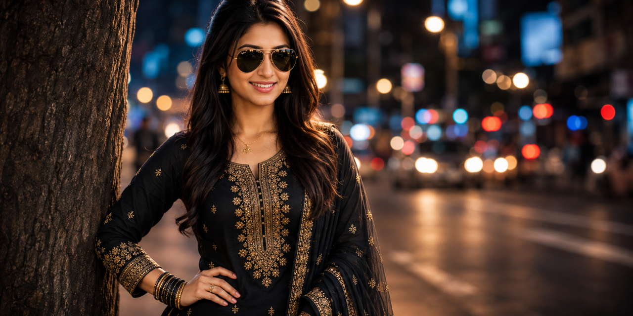 Indian Outfit Photo Prompt – Realistic Traditional Fashion AI Editing